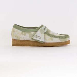 Clarks Originals Green Suede Shoes